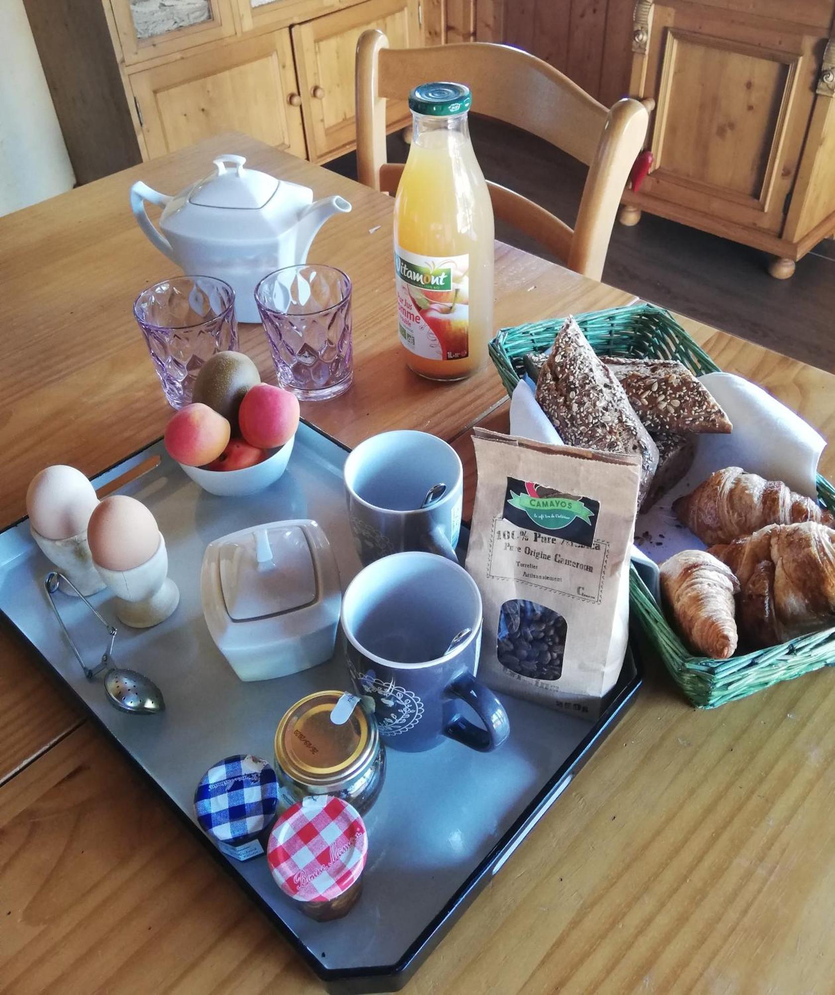 Chambres En Chalet Petit Dejeuner Inclus La Cote d'Arbroz Eksteriør bilde